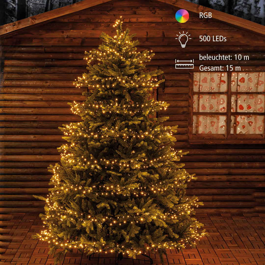 LED Clusterlichterkette 'Wonder' 500 LED - WeihnachtsladenLotti