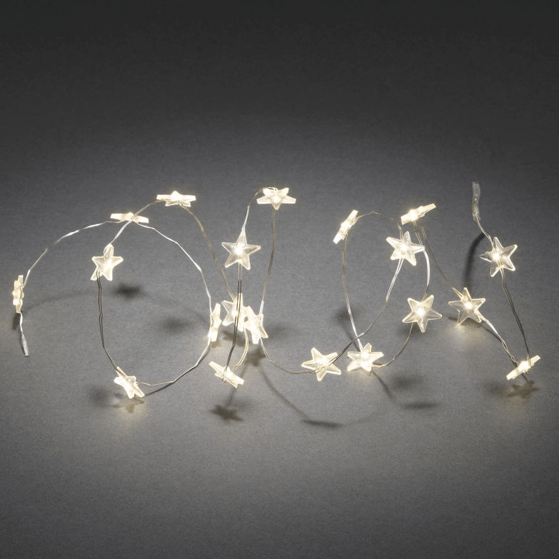 LED - Dekolichterkette Sterne - WeihnachtsladenKonstsmide