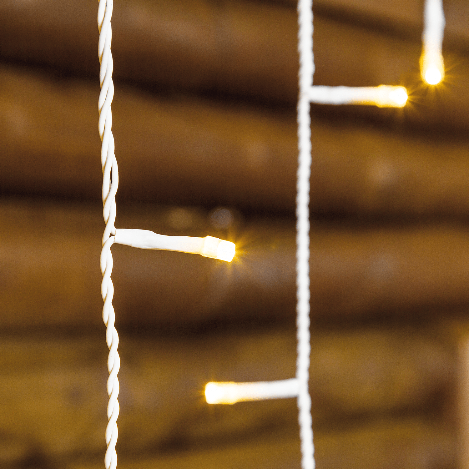 LED Eisregen - Lichtervorhang 480 warmweiße LEDs - WeihnachtsladenLotti