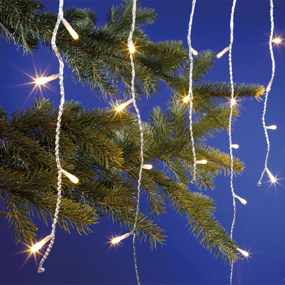 LED - Eisregenlichterkette - WeihnachtsladenEGB