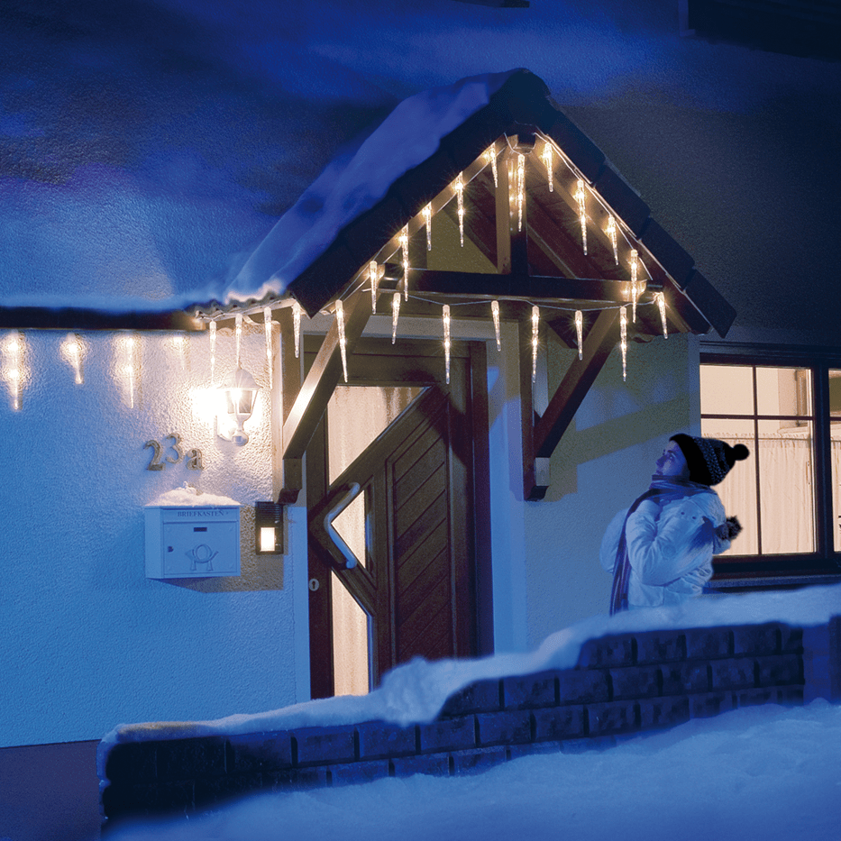 LED - Eiszapfen - Lichterkette - WeihnachtsladenKonstsmide