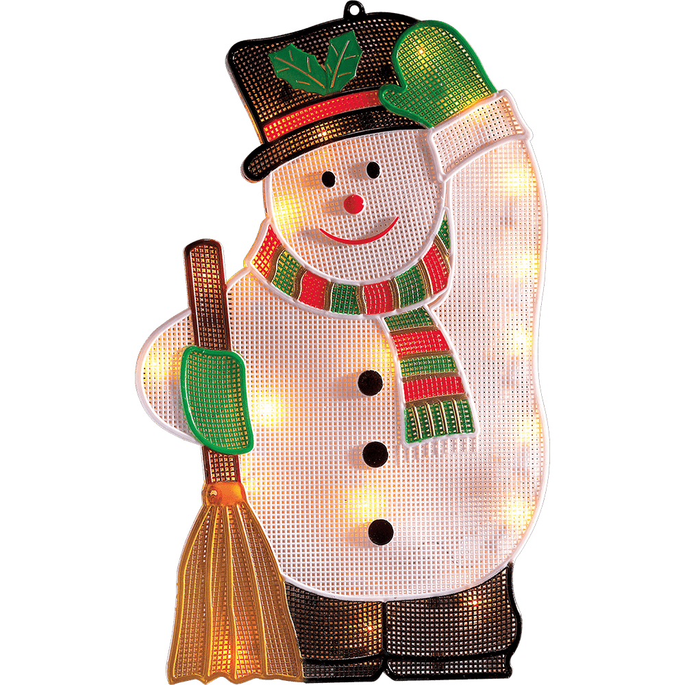 LED Fensterbild Schneemann - WeihnachtsladenKonstsmide