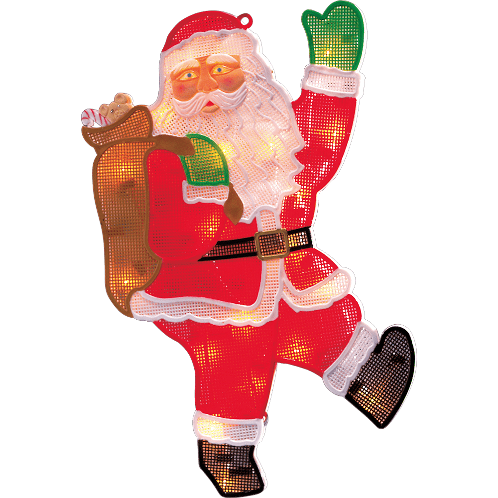 LED Fenstersilhouette Weihnachtsmann - WeihnachtsladenKonstsmide