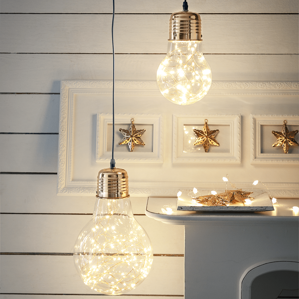 LED - Glas - Birnen - WeihnachtsladenLotti