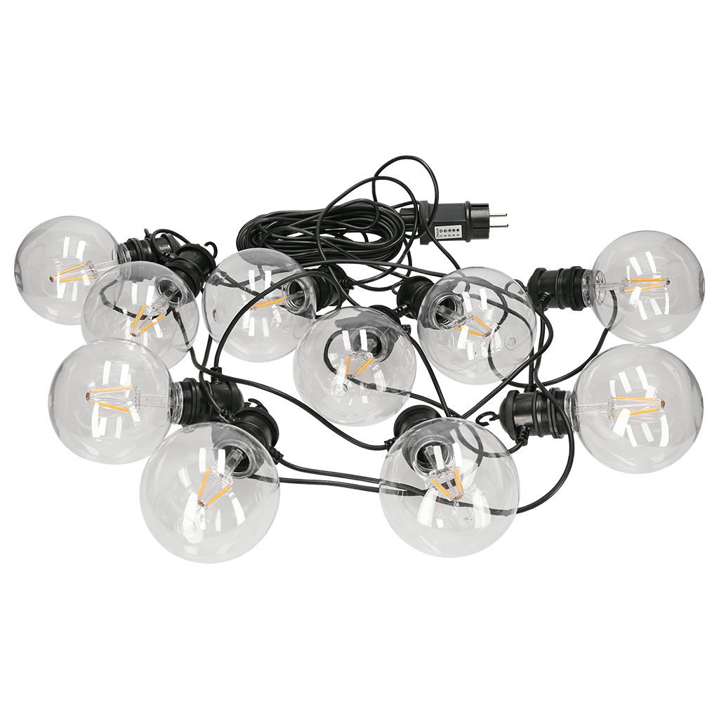 LED Globe - Lichterkette 10 flg. außen - WeihnachtsladenKonstsmide