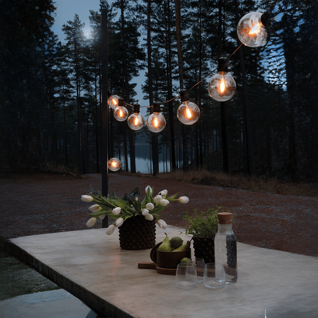 LED Globe - Lichterkette 10 flg. außen - WeihnachtsladenKonstsmide