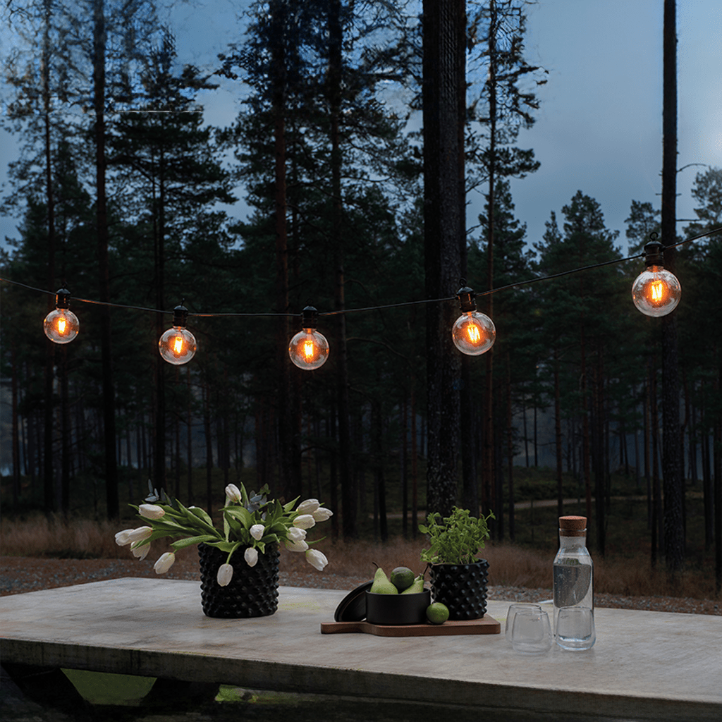 LED Globe - Lichterkette 10 flg. außen - WeihnachtsladenKonstsmide