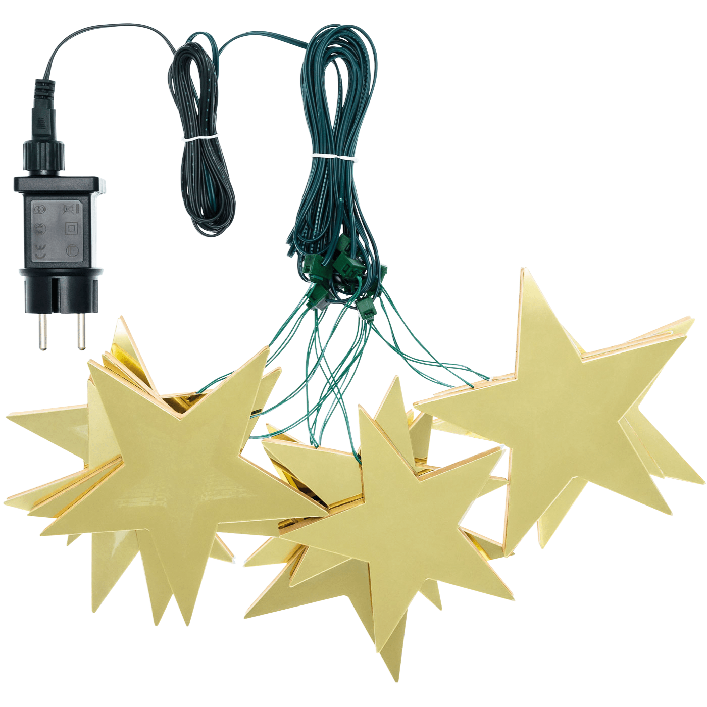 LED - Infinity Mirror Sternenlichtervorhang - WeihnachtsladenLotti