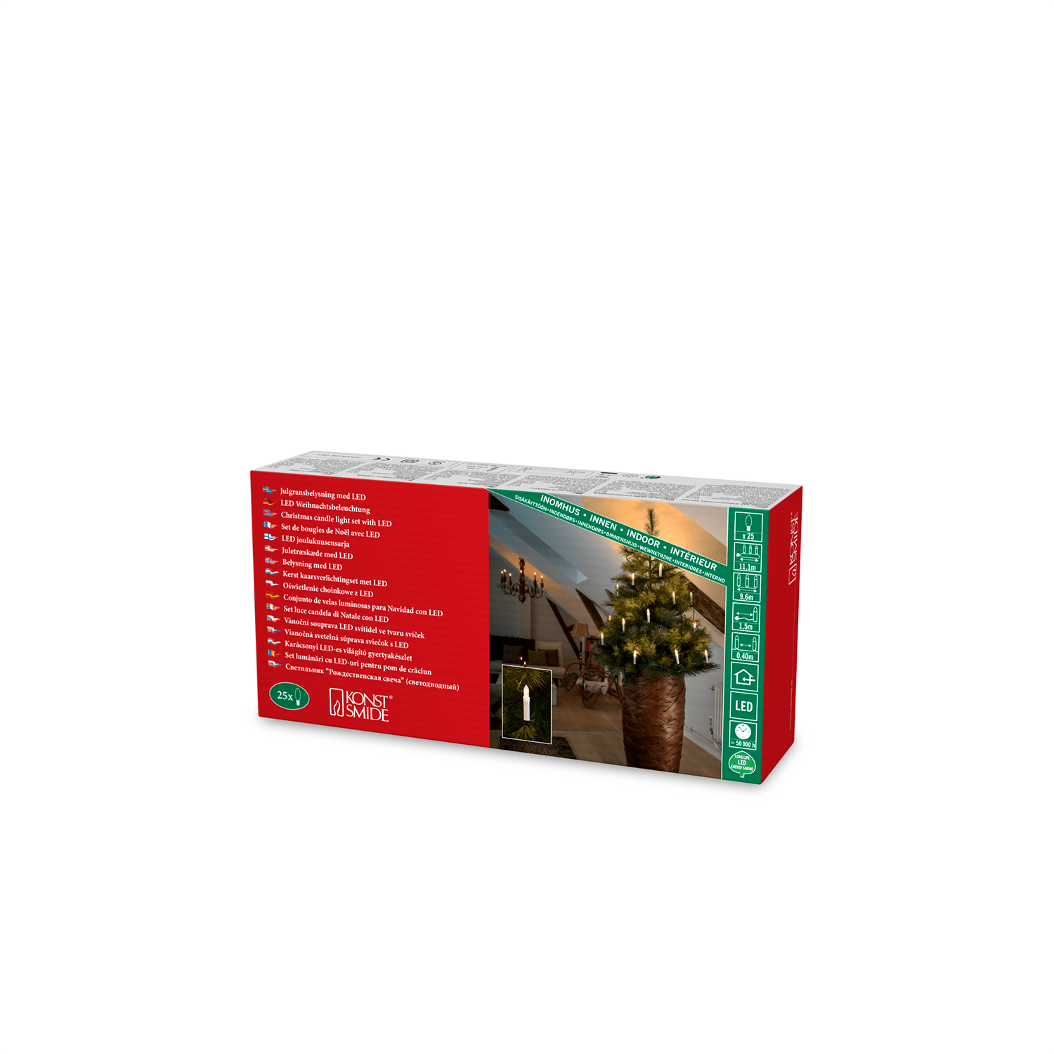 LED Innenkette 'One String' 25 flg. 2038 - 010 - WeihnachtsladenKonstsmide