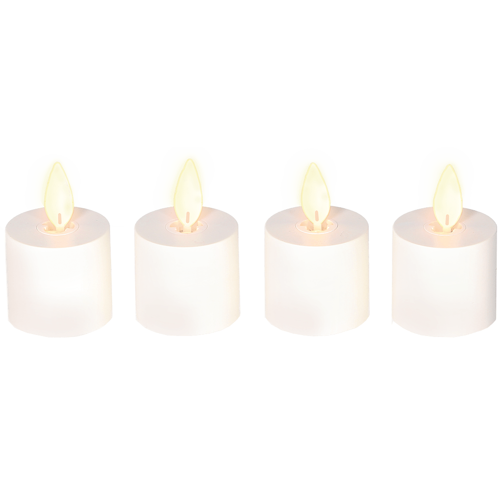 LED Kerzen 4er - Set - WeihnachtsladenLotti