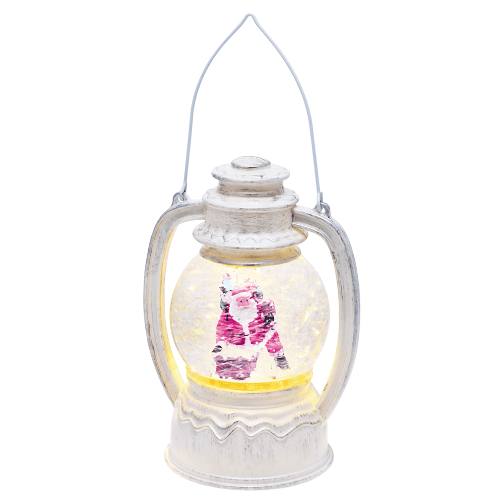 LED - Kugellaterne "Weihnachtsmann" - WeihnachtsladenLotti