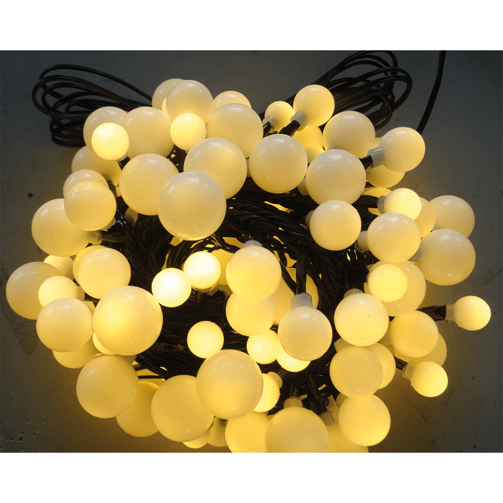 LED - Kugellichterkette für drinnen und draußen - WeihnachtsladenEGB