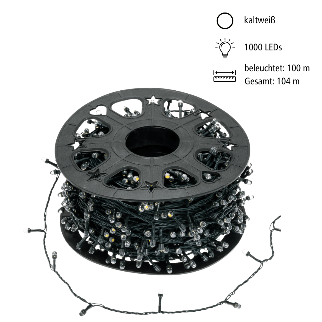 LED Lichterkette 1000 kw LED - WeihnachtsladenLotti