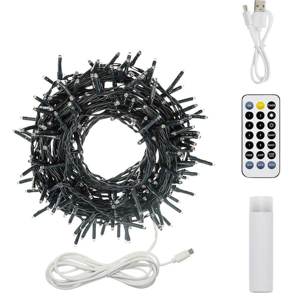 LED Lichterkette 200 kw LED 75245 - WeihnachtsladenLotti