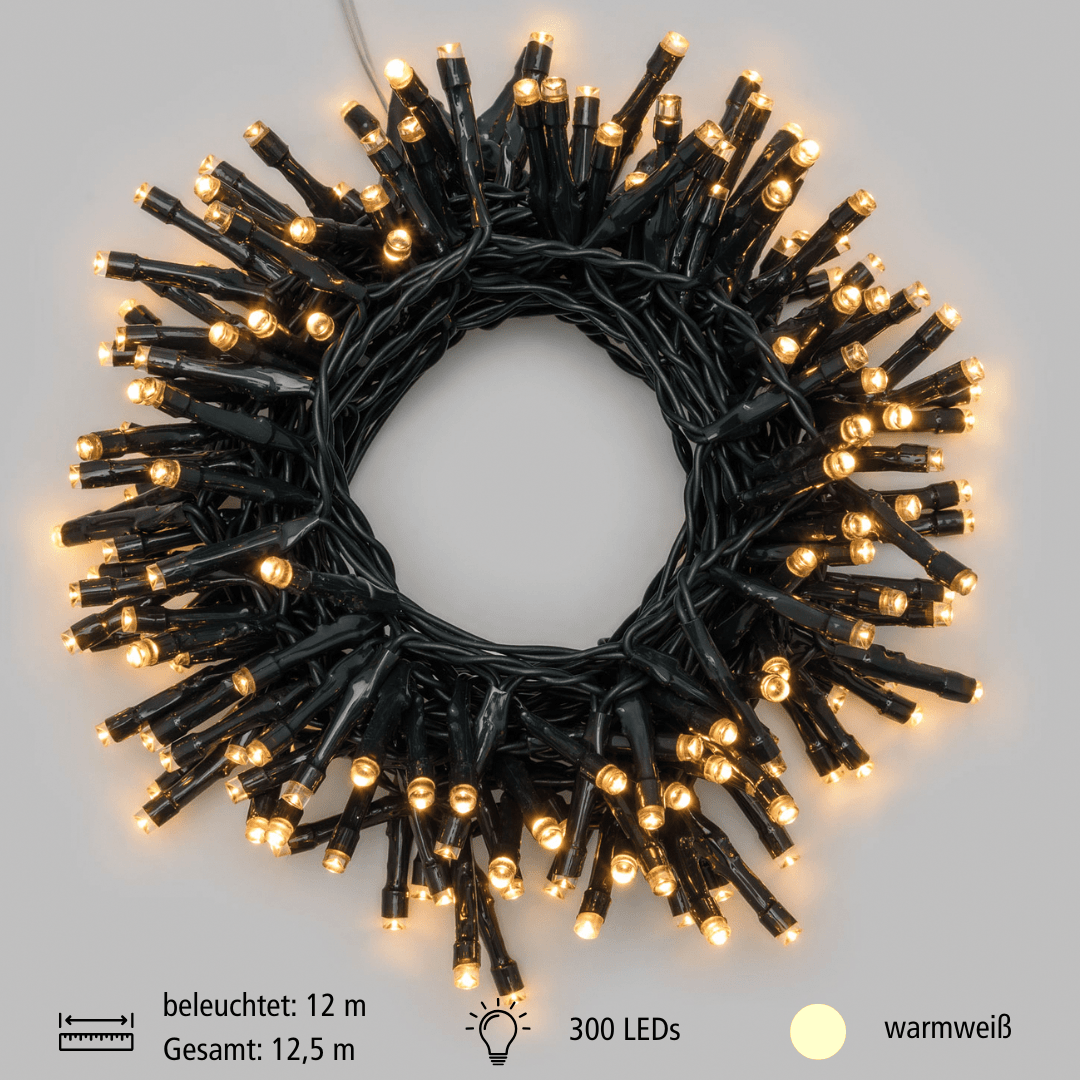 LED Lichterkette 300 ww LED - WeihnachtsladenLotti
