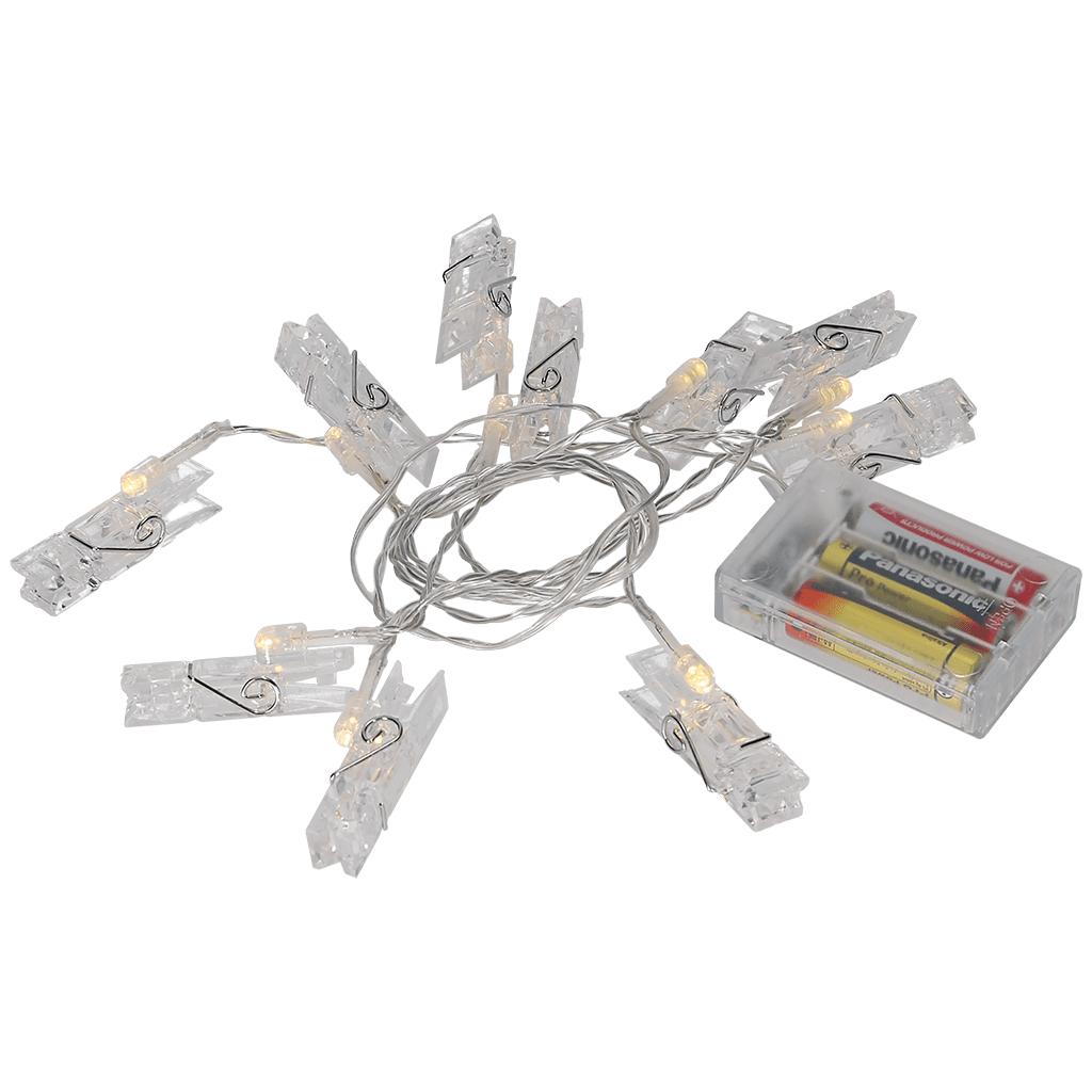 LED - Lichterkette 'Clippy' - WeihnachtsladenStar Trading