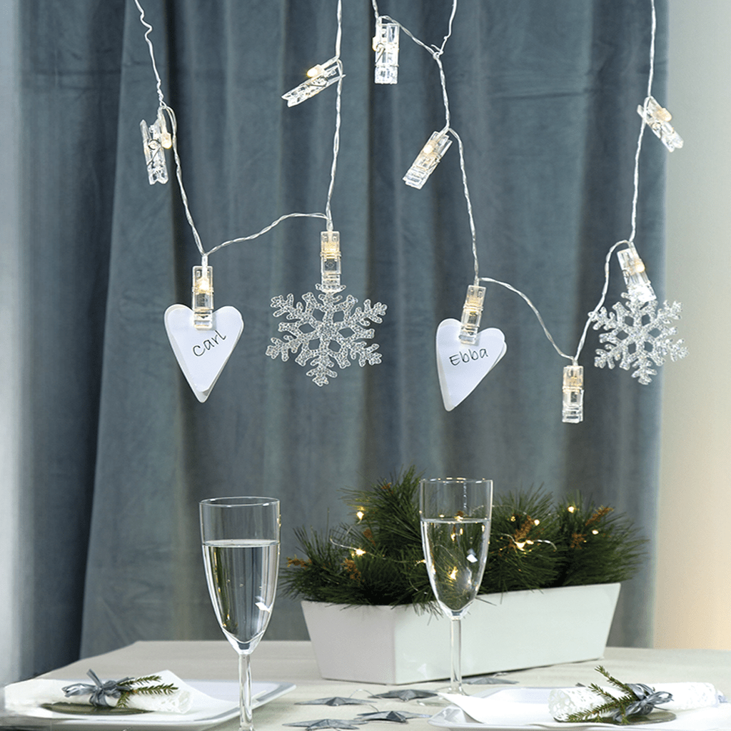 LED - Lichterkette 'Clippy' - WeihnachtsladenStar Trading