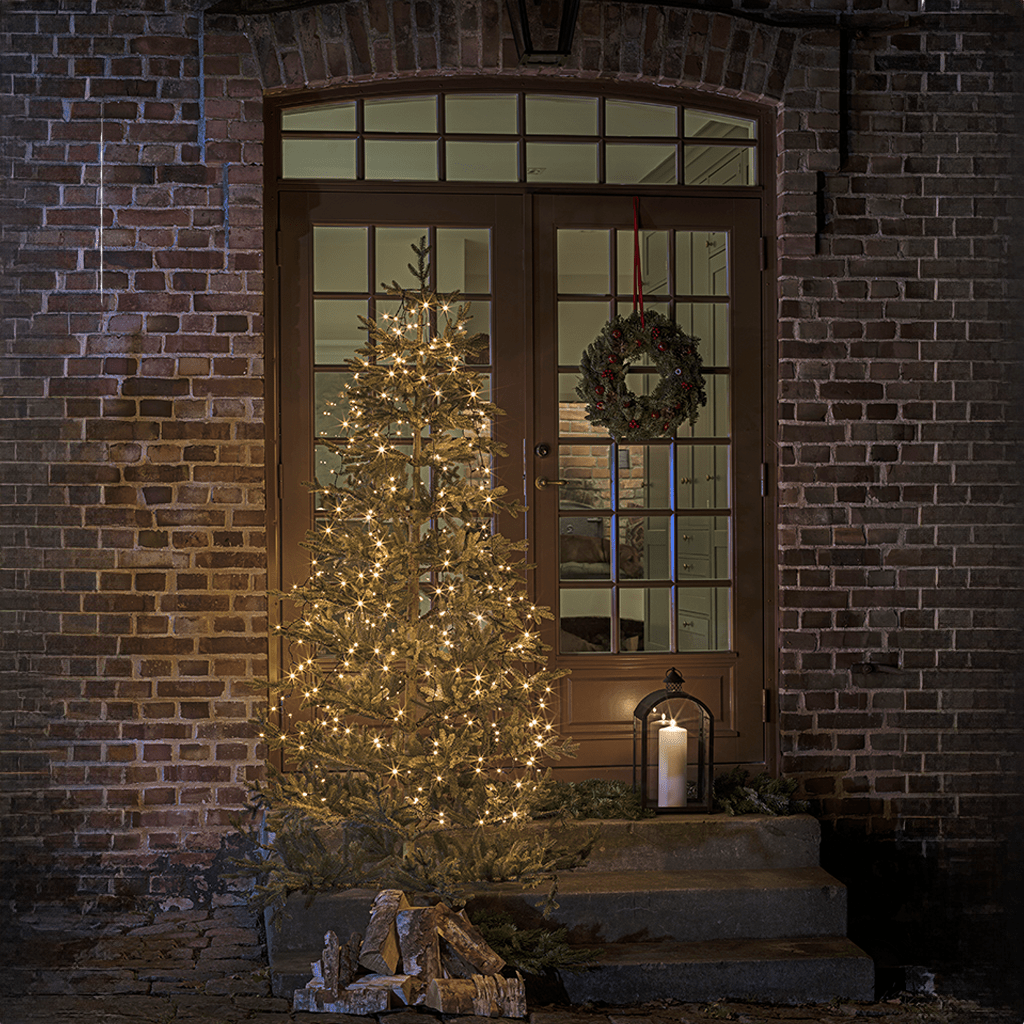 LED Lichterkette im Frost - Look 270 warmweiße LED | Außenbereich - WeihnachtsladenKonstsmide