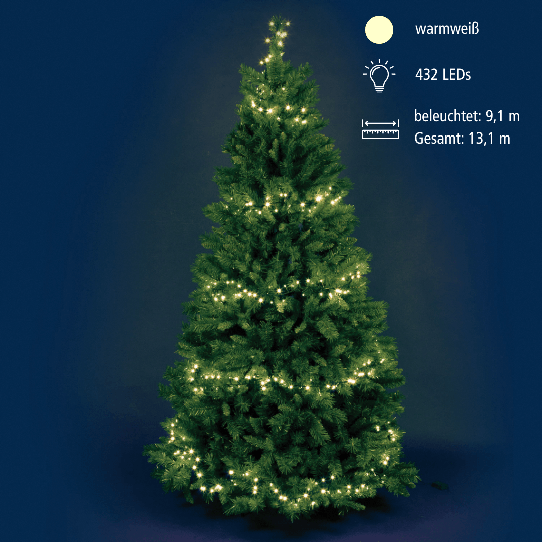 LED - Lichterkette 'Mini - Cluster' 432 ww LED NTL - WeihnachtsladenLotti