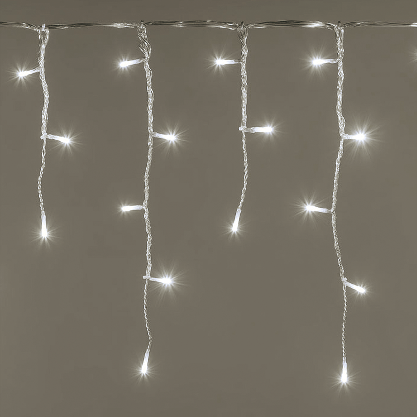 LED - Lichterkette mit funkelndem Schneefall - Effekt - WeihnachtsladenLotti