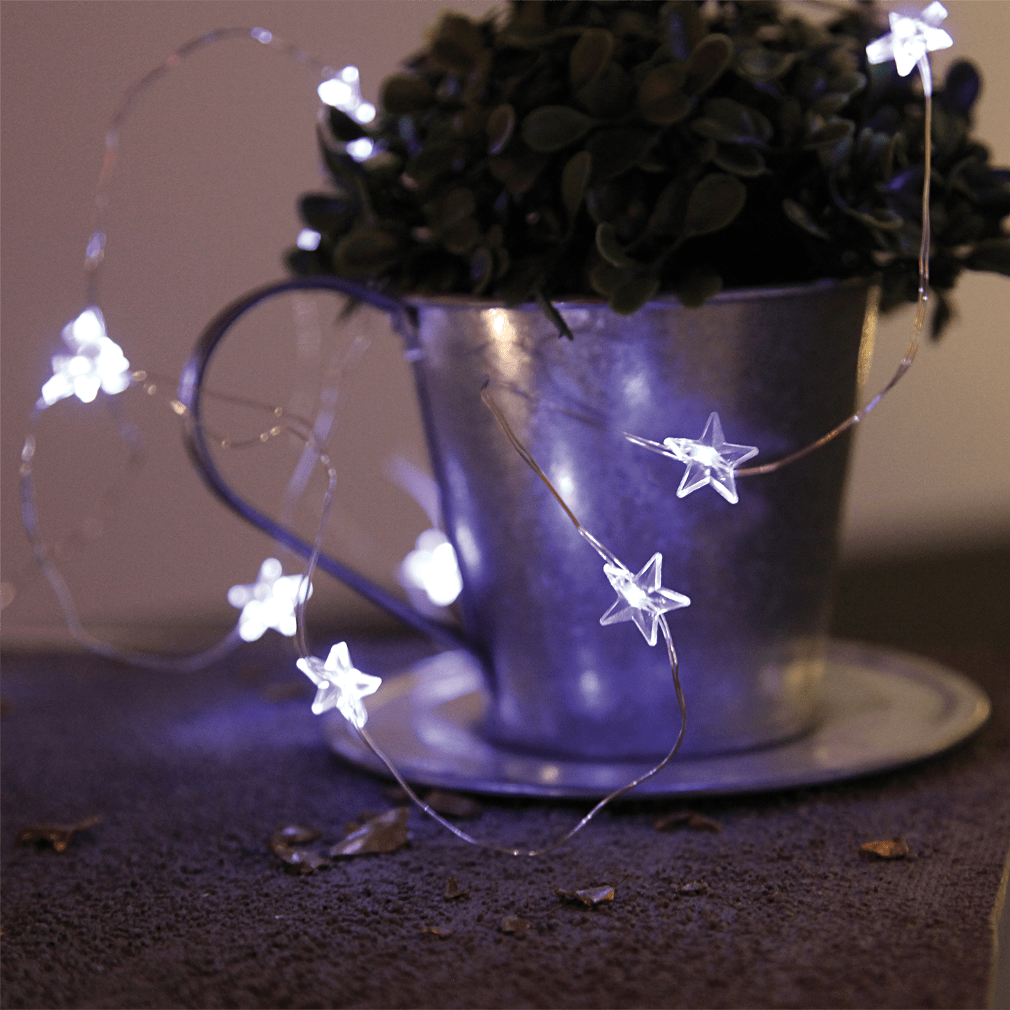 LED - Lichterkette mit Sternen - WeihnachtsladenStar Trading