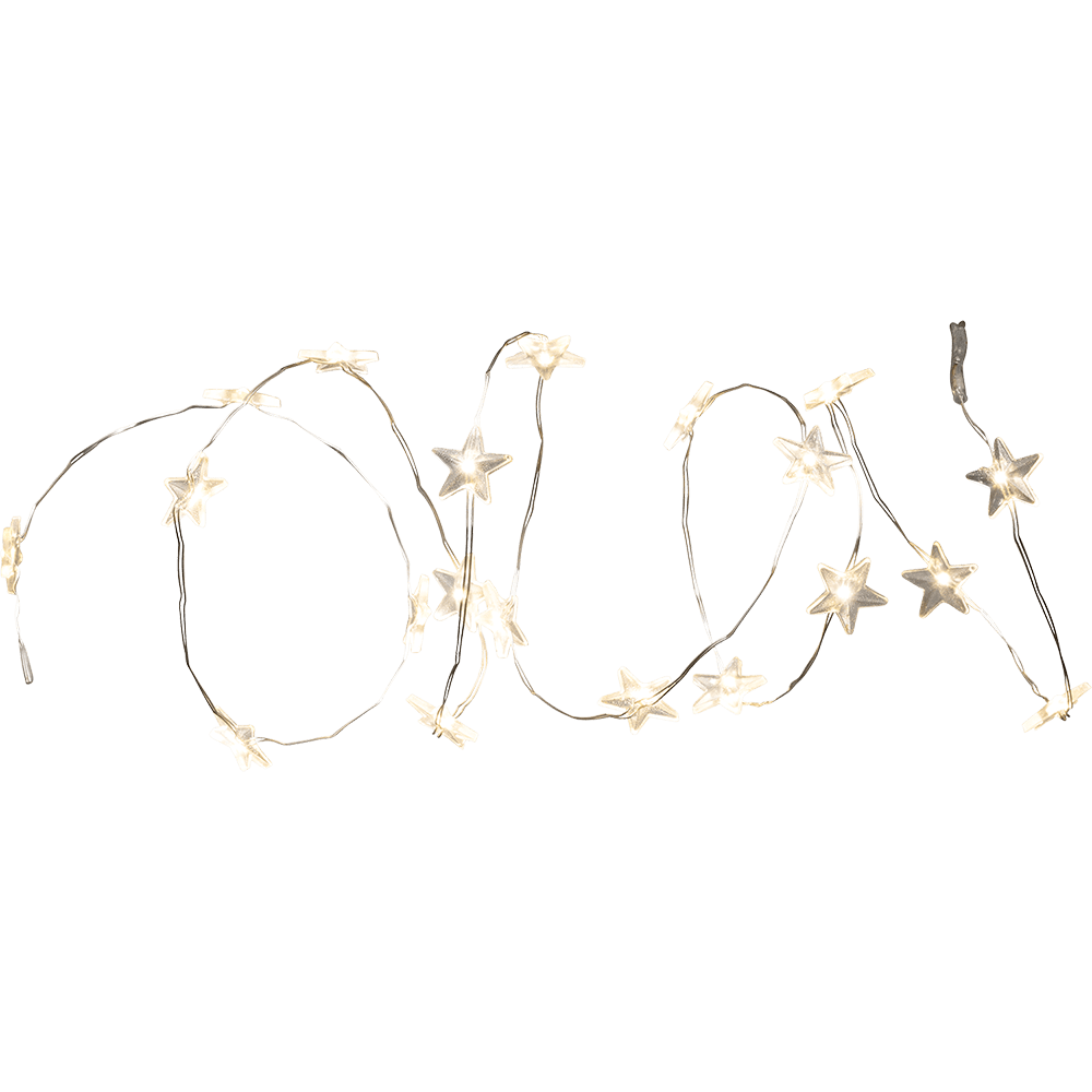 LED - Lichterkette mit Sternen für stimmungsvolle Beleuchtung - WeihnachtsladenKonstsmide