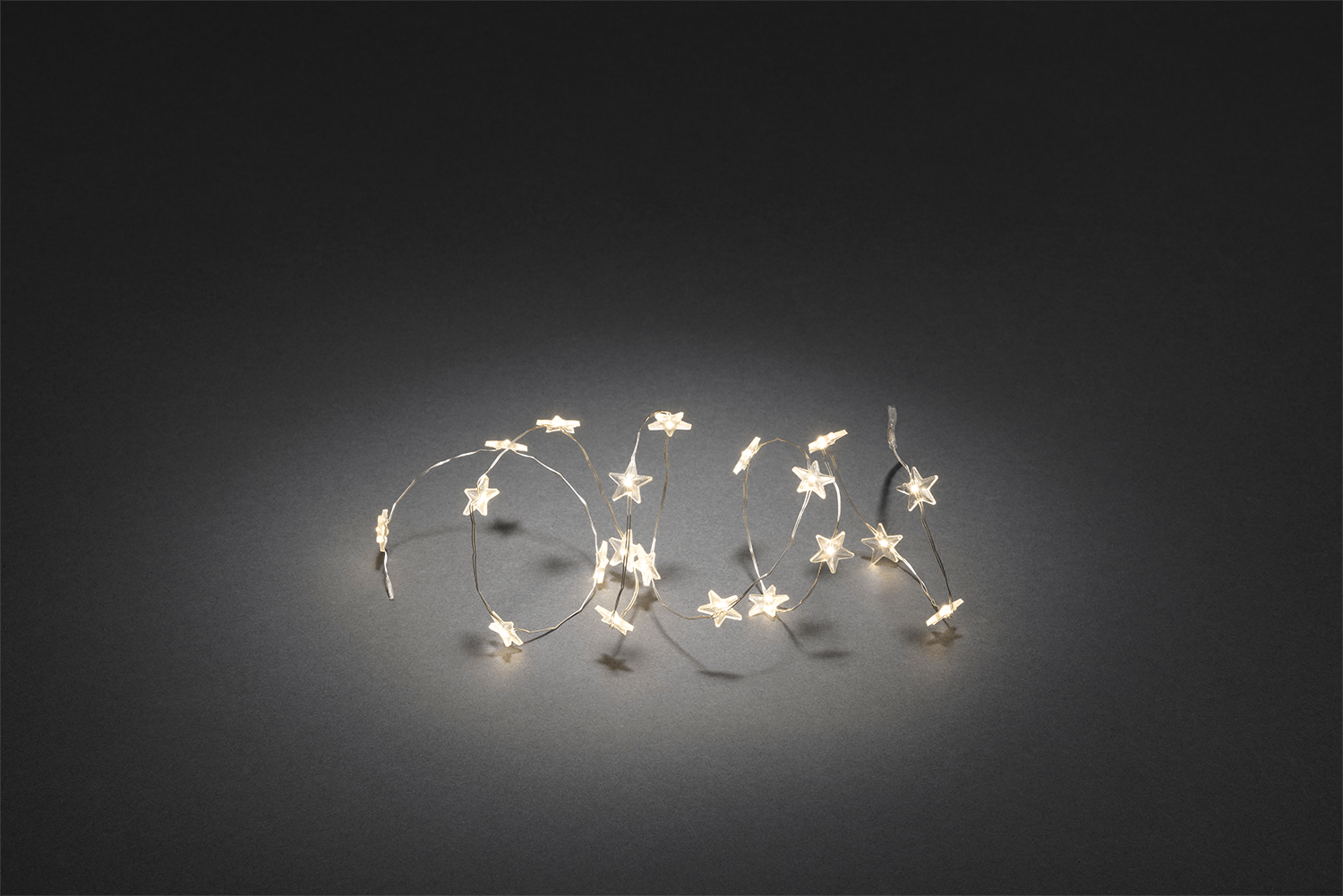 LED - Lichterkette mit Sternen für stimmungsvolle Beleuchtung - WeihnachtsladenKonstsmide