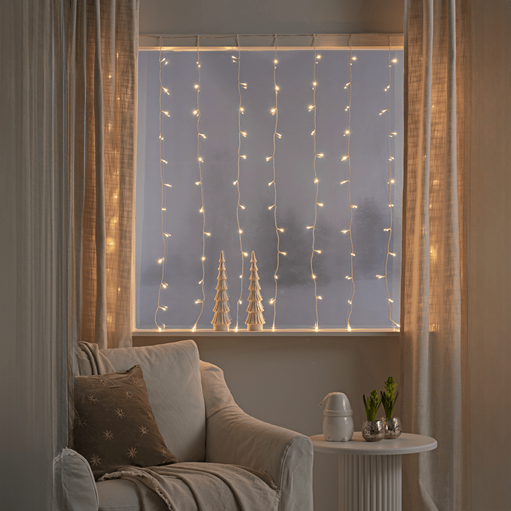 LED Lichtervorhang 120 ww LED - WeihnachtsladenKonstsmide