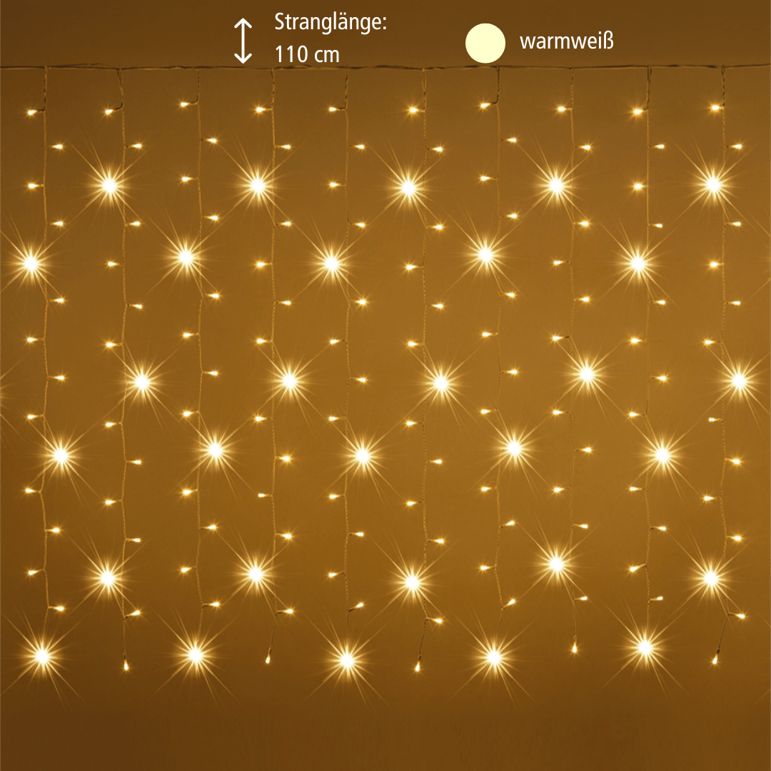 LED Lichtervorhang 480 ww LED - WeihnachtsladenLotti