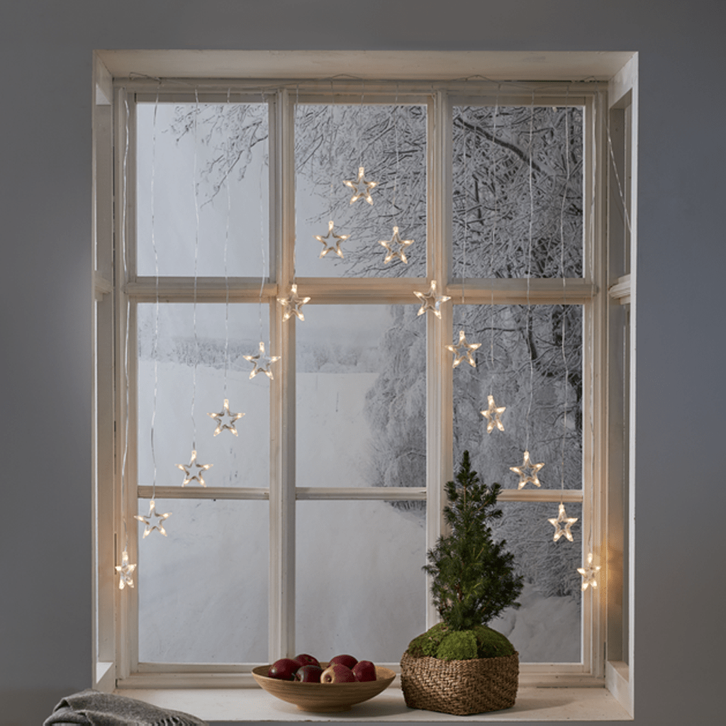 LED - Lichtervorhang 'Decystar' - WeihnachtsladenStar Trading