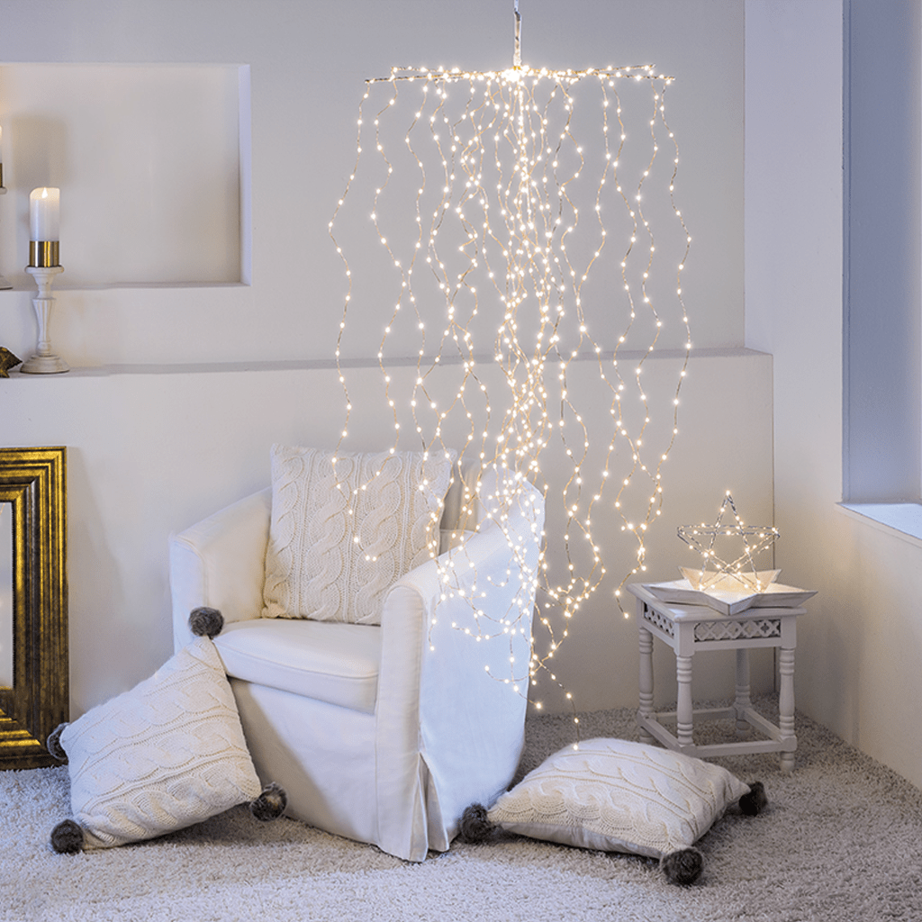 LED Lichtkaskade 672 ww LED - WeihnachtsladenLotti