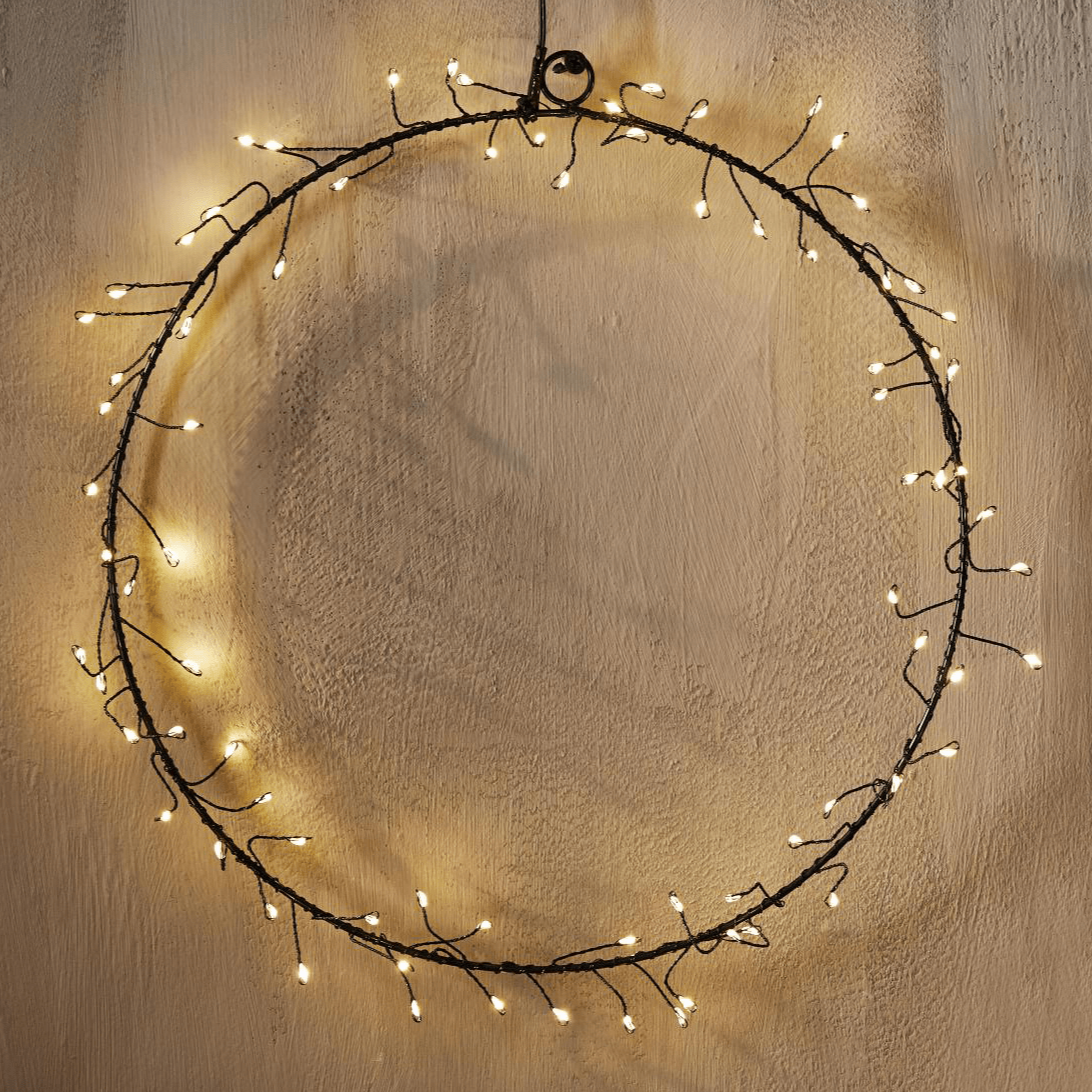 LED - Metall Kranz "Nike" - WeihnachtsladenStar Trading