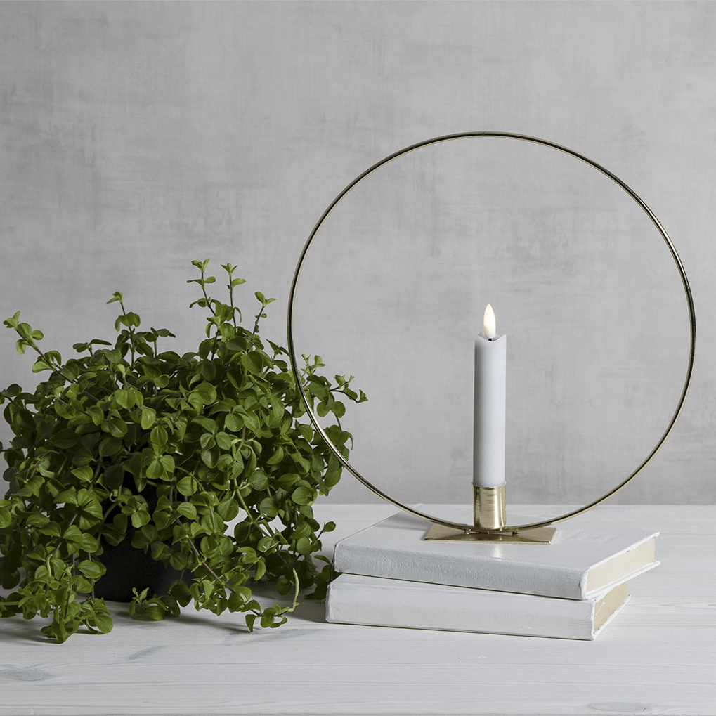 LED - Metall - Leuchter 'Flamme Table' - WeihnachtsladenStar Trading