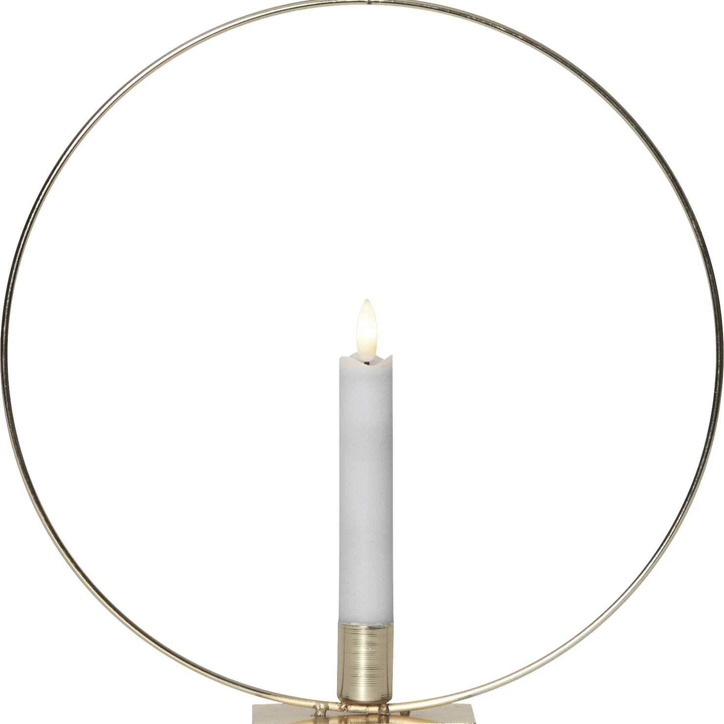 LED - Metall - Leuchter 'Flamme Table' - WeihnachtsladenStar Trading