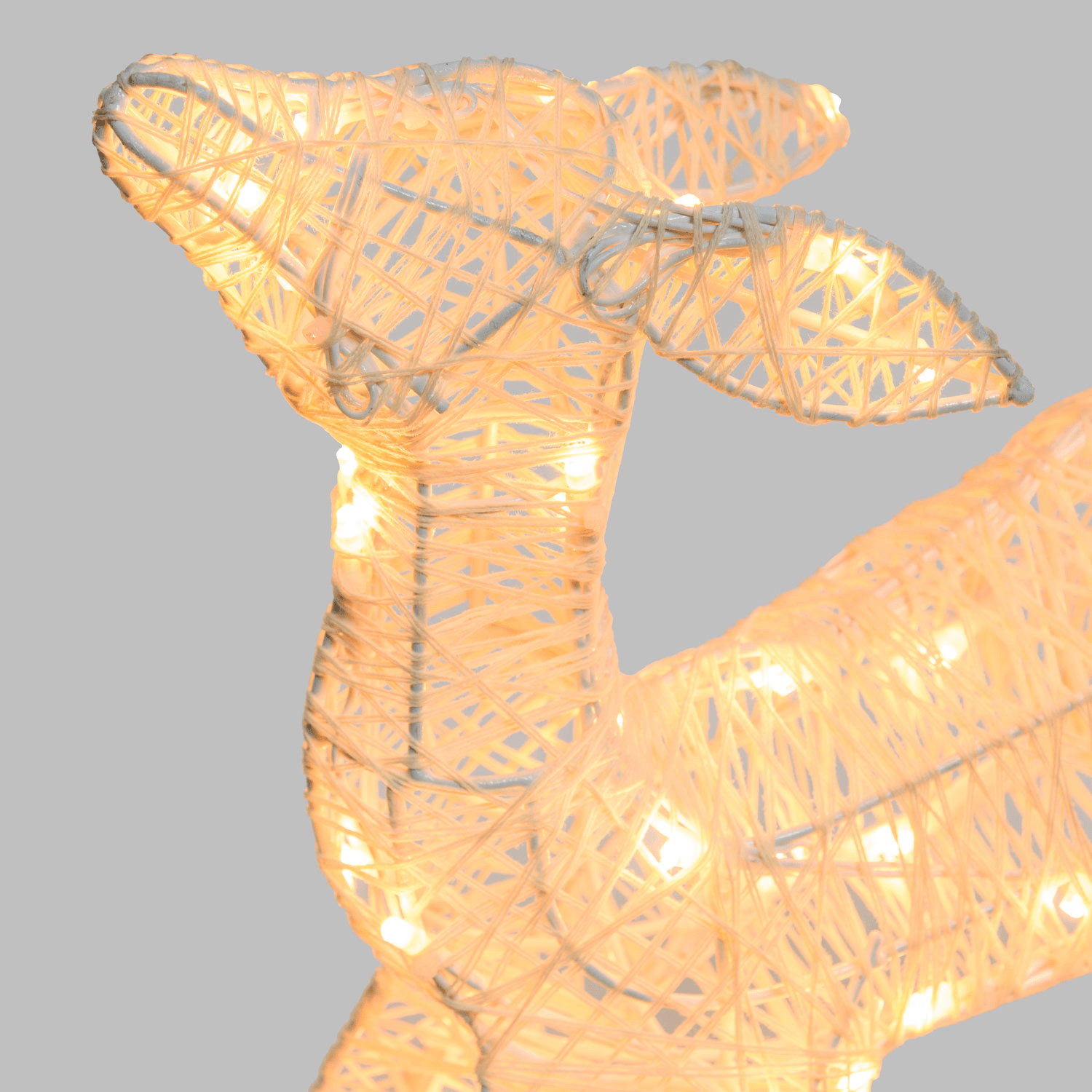 LED - Metall - Rentierkalb - WeihnachtsladenLotti