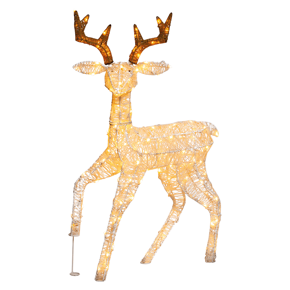 LED - Metallfigur Rentier - WeihnachtsladenLotti