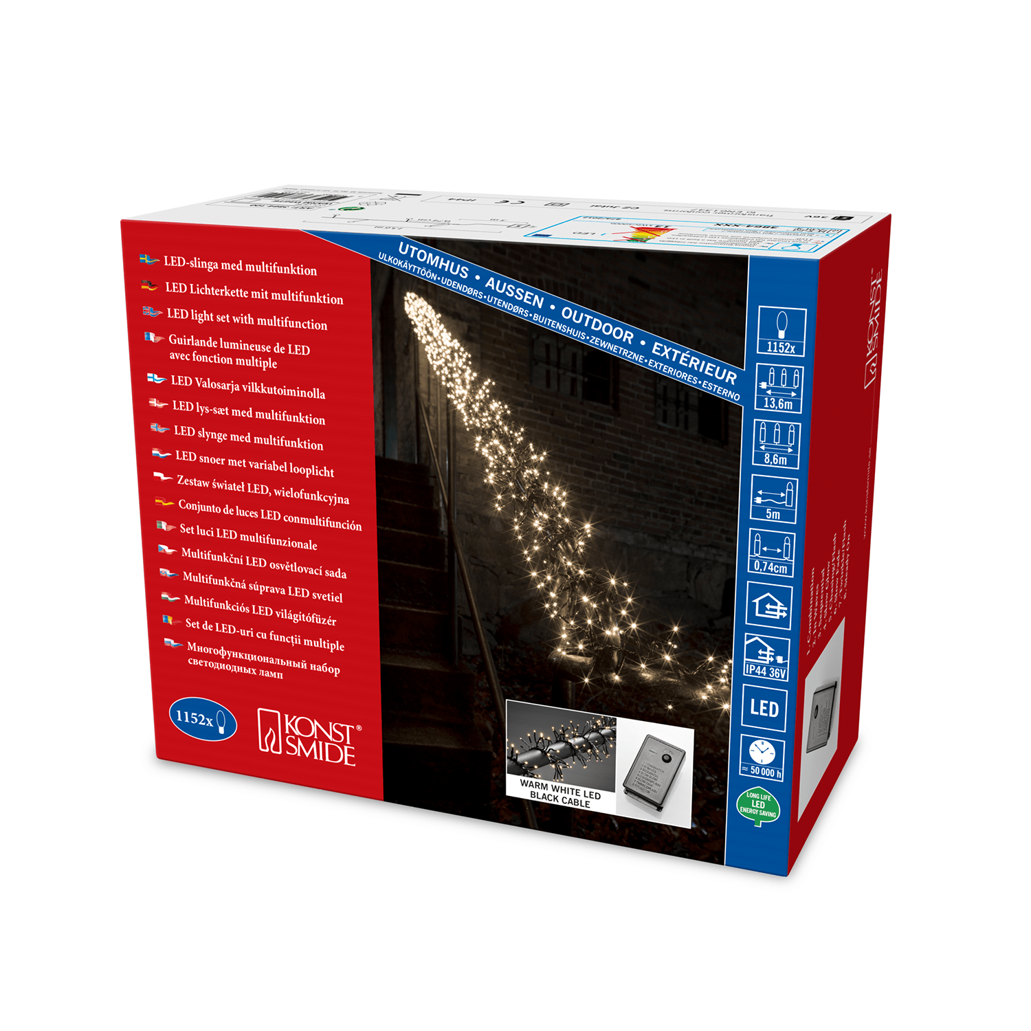 LED Micro - Büschel - Lichterkette - WeihnachtsladenKonstsmide