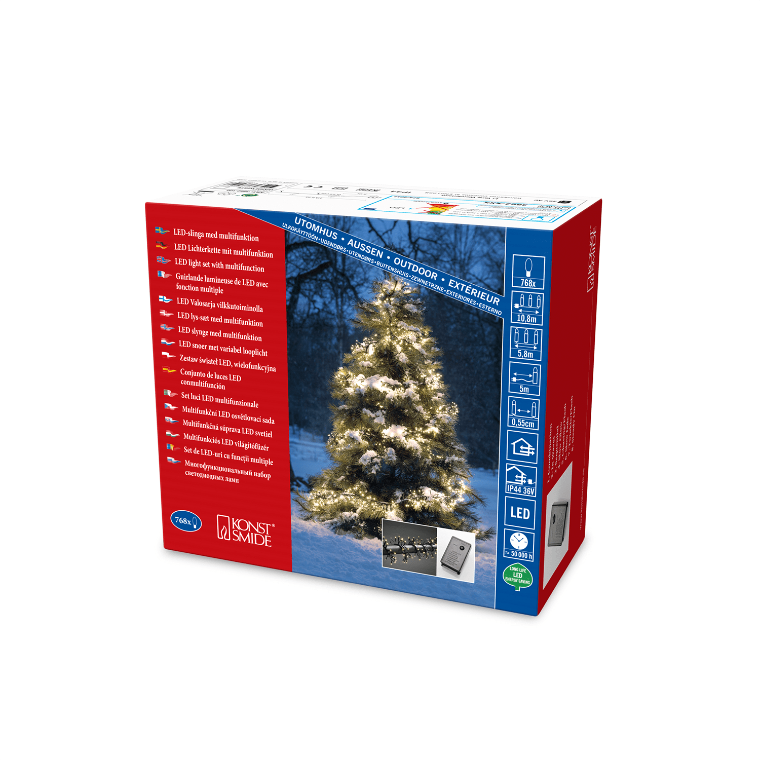 LED - Micro - Büschellichterkette 'Cluster' - WeihnachtsladenKonstsmide