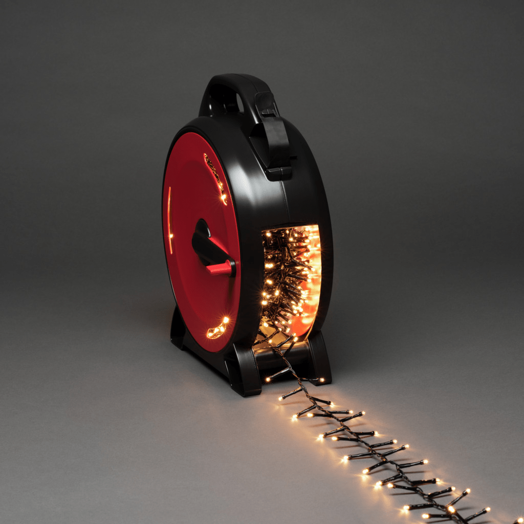 LED - Micro - Büschellichterkette mit Kabelaufroller - WeihnachtsladenKonstsmide
