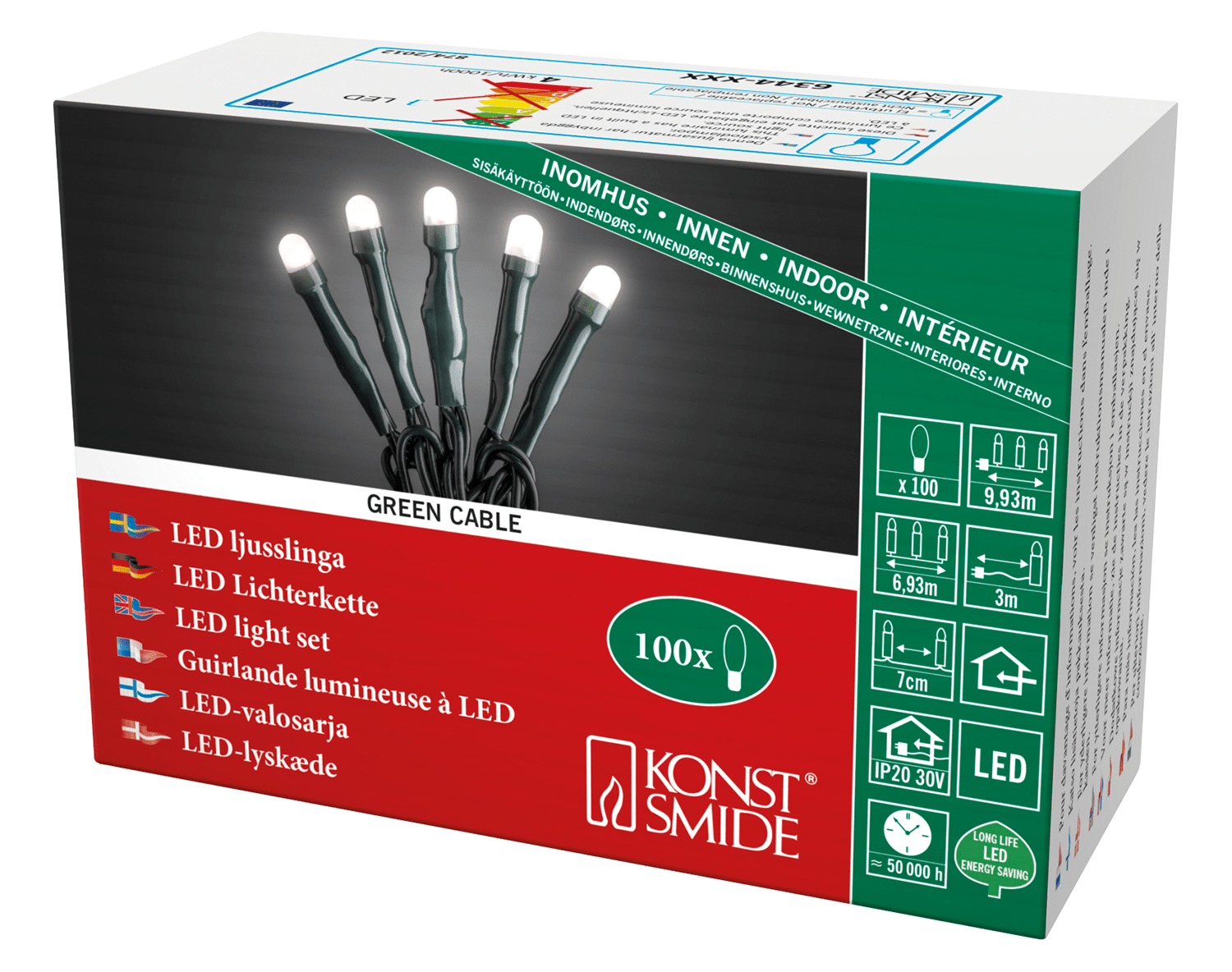 LED - Micro - Lichterkette "Onestring" - WeihnachtsladenKonstsmide