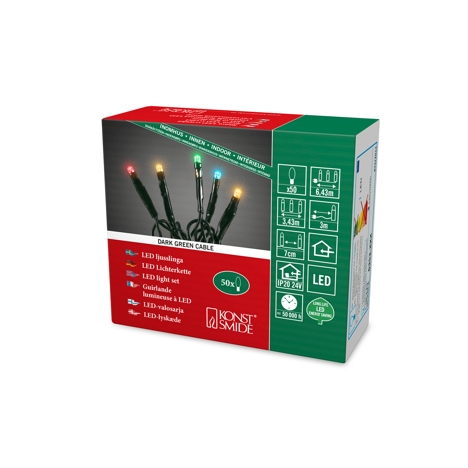 LED - Micro - Lichterkette "Onestring" - WeihnachtsladenKonstsmide