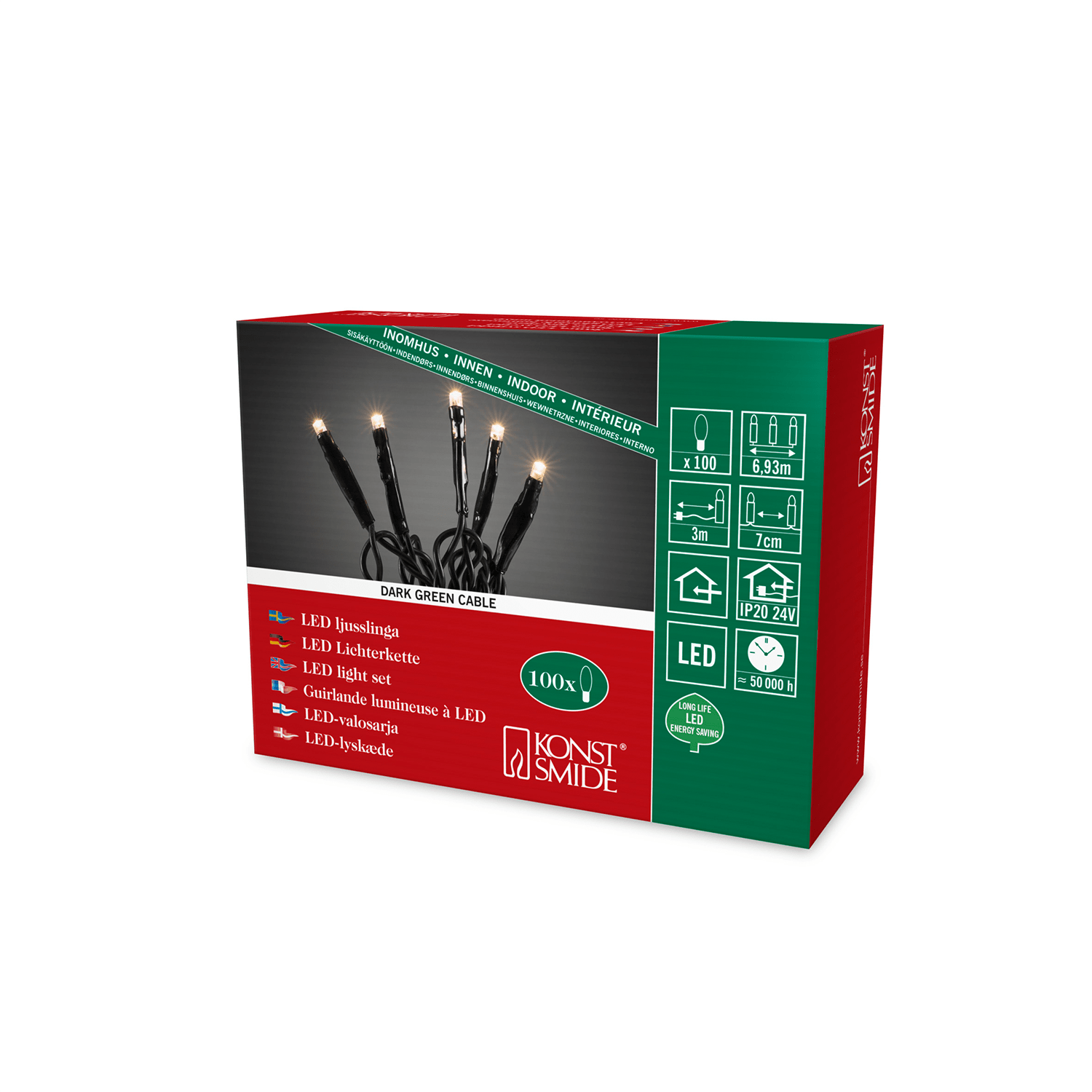 LED - Micro - Lichterkette "Onestring" - WeihnachtsladenKonstsmide