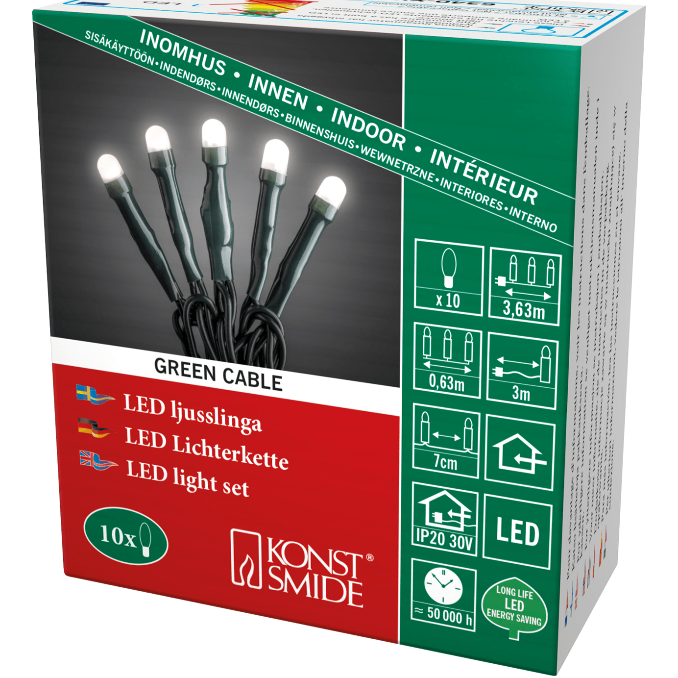 LED - Micro - Lichterkette "Onestring" - WeihnachtsladenKonstsmide