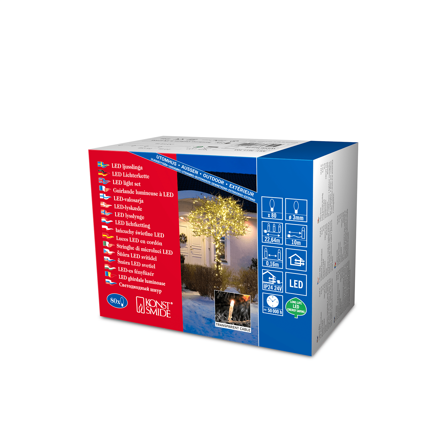 LED - Microlichterkette - WeihnachtsladenKonstsmide