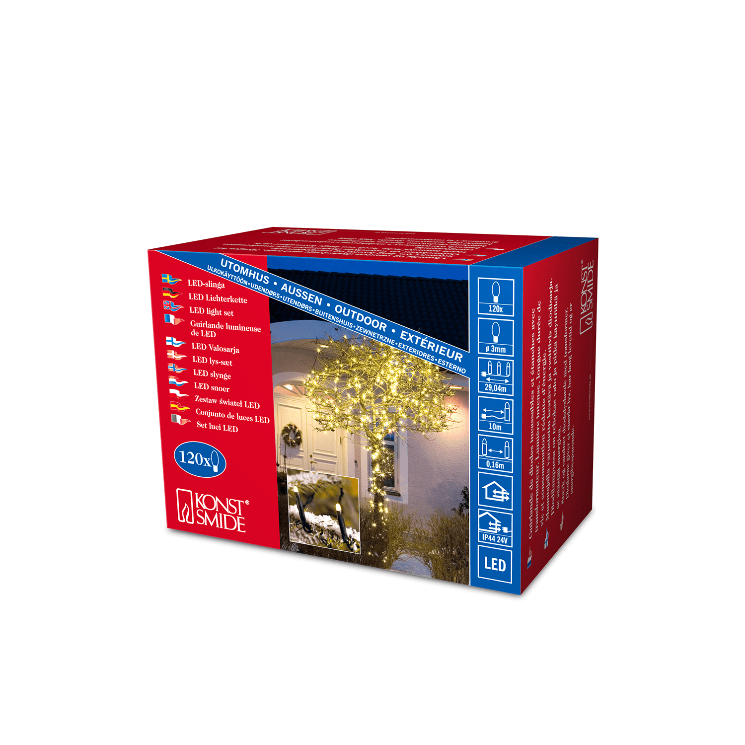 LED - Microlichterkette für gemütliche Stimmung - WeihnachtsladenKonstsmide