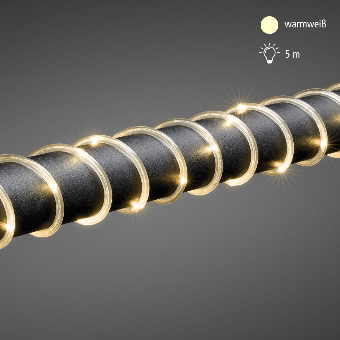 LED Mini Lichterschlauch 5m außen 65 flg. - WeihnachtsladenKonstsmide