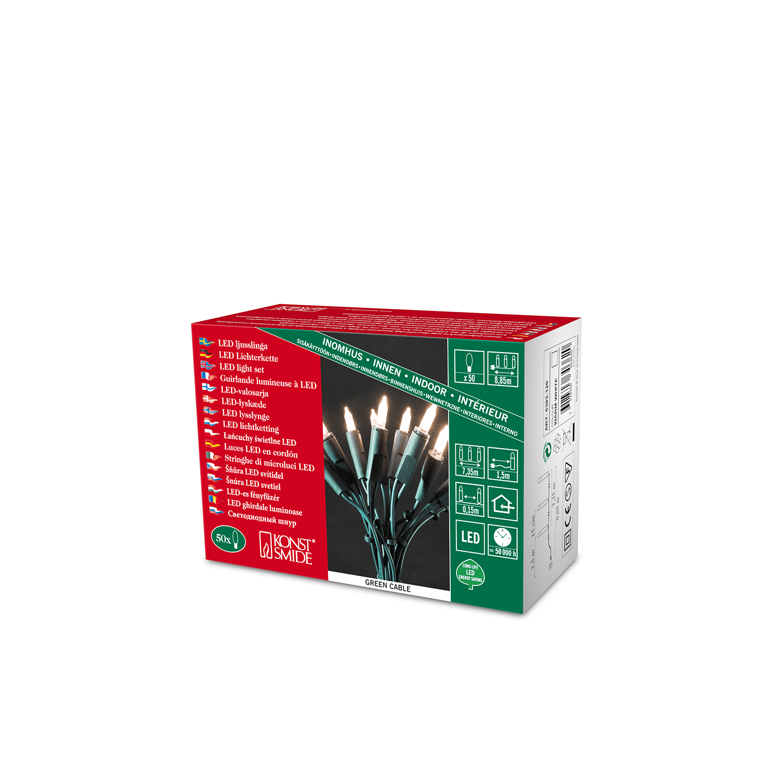 LED Minikette 'One String' - WeihnachtsladenKonstsmide