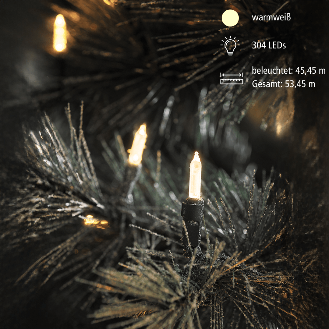 LED Minilichterkette 304 LED warmweiß - WeihnachtsladenKonstsmide