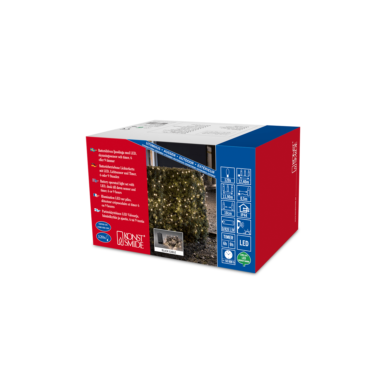 LED - Minilichterkette für außen - WeihnachtsladenKonstsmide