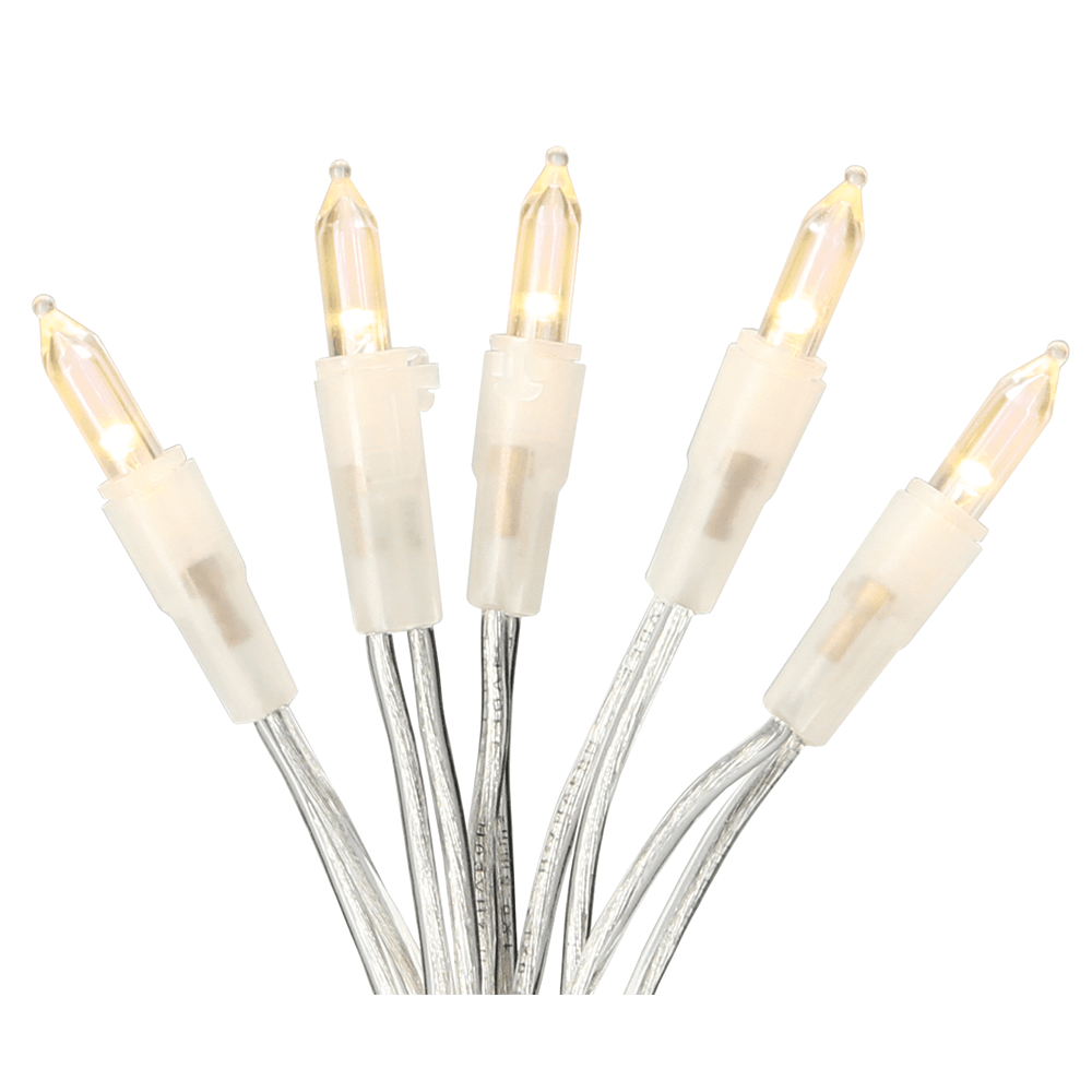 LED - Minilichterkette mit 100 warmweißen LEDs - WeihnachtsladenEGB